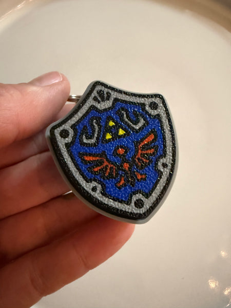 Hylian Shield Fidget Clicker Keychain