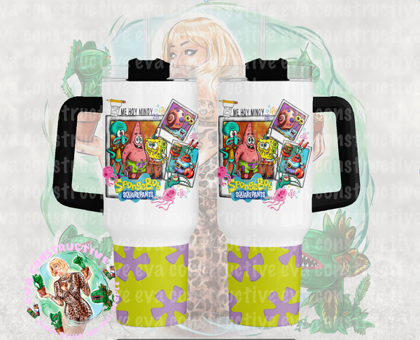40oz Square Pants Handle