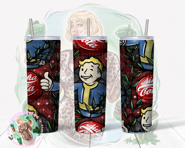 20oz Nuka Cola Red
