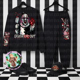 ART V-DAY SWEATPANTS