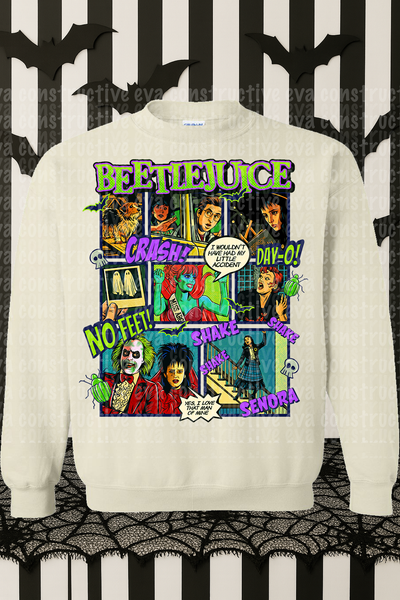 Beetlejuice Crewneck