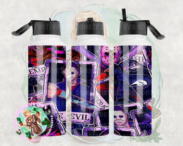 40oz Horror Tarot Cards Hydro