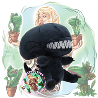 Cute Xenomorph Plush Toy