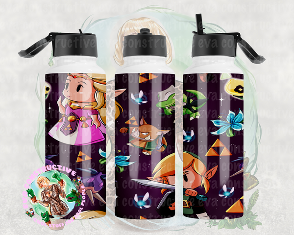 40oz Zelda and Link Hydro